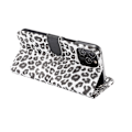 Miniatyrbilde 5 av 8: iPhone 12 Pro Max Lommebok-deksel Leopard - Hvit White