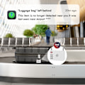 Miniatyrbilde 6 av 7: Hengelås i ståltråd med passordlås, anti-tapt sporingssporing for iOS Black