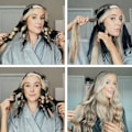 Miniatyrbillede 9 af 11: Hårrulle Overnight Octopus Curls Rod Soft No Heat Hair Roller White