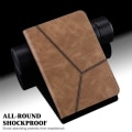 Miniatyrbillede 11 af 11: Til iPad 10.2 (2021)/(2020)/(2019) Almindeligt PU-læder tabletcover Brown