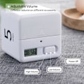 Miniatyrbild 8 av 10: Tidtagarur Digital Timer Countdown Alarm 15-20-30-60 Minuter Vit