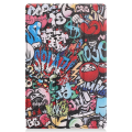 Miniatyrbilde 3 av 8: Trifoldbart deksel til Lenovo Tab P11 Pro TB-J706F - Graffiti Multicolor