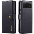 Miniatyrbilde 1 av 11: DG.MING for Google Pixel 6a Avtakbart 2-i-1 Lommebokdeksel Black