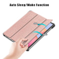 Miniatyrbillede 2 af 10: Tri-fold Stand Smart Case for Samsung Galaxy Tab S7 / S8 Gold