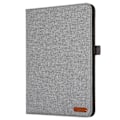 Miniatyrbild 4 av 5: Apple iPad 10.9 2022 Vikbart fodral korthållare Tygtextur - Grå grå