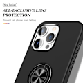 Pikkukuva 2 / 7: iPhone 16 Pro sormenrengasjalustan hybridikotelo Black
