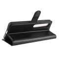Miniatyrbilde 6 av 7: Litchi Xiaomi Mi 10/Mi 10 Pro Lommebok-deksel - Svart Black