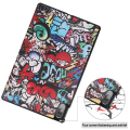 Miniatyrbilde 8 av 8: Trifoldbart deksel til Lenovo Tab P11 Pro TB-J706F - Graffiti Multicolor