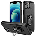 Pikkukuva 1 / 10: IPhone 15 PC+TPU-iskunkestävä puhelinkotelo Black