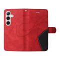 Miniatyrbilde 3 av 10: For Samsung Galaxy S25 / S24 KT Series-1 To-fargets Red