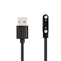 Miniatyrbillede 5 af 8: Universal 7,62 mm Smart Watch-oplader 2 pin opladningskabel Black