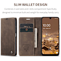Miniatyrbillede 2 af 6: CASEME Retro Pung Taske til Samsung Galaxy A26 Dark brown