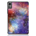 Pikkukuva 5 / 6: For Xiaomi Pad 5 Pro 12.4 (2022) Stand Slim Fit Cover Sleep / Wake - Space Multicolor