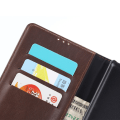 Pikkukuva 5 / 9: Retro Crazy Horse Leather Stand Shell for Sony Xperia XA Ultra - Coffee Dark brown