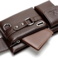 Pikkukuva 4 / 11: Crossbody Rintapussi Vyötäröpussi Kuulokereikällä - Ruskea Brown