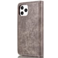Pikkukuva 6 / 10: DG.MING iPhone 13 Prolle Tyylikäs Lompakkokotelo - Kahvi Brown