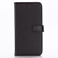 Miniatyrbillede 1 af 5: Crazy Horse Texture Retro Flip Taske til LG G8 ThinQ - Sort Black