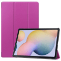 Miniatyrbillede 1 af 9: Tri-fold Stand Smart Case for Samsung Galaxy Tab S7 Plus / S8 Plus - Purple Purple