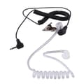 2.5mm Headset Öronsnäcka Headset 1 Pin Ham - Amatör - radio Svart