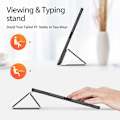 Pikkukuva 5 / 7: DUX DUCIS Tri-fold Stand Samsung Galaxy Tab S10 Ultra / S9 Ultra / S8 Ultra Black