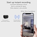 Pikkukuva 4 / 8: Kodin turvavalvonta, reaaliaikainen mini-WiFi-kamera Black