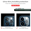 Miniatyrbillede 8 af 9: Skyddande härdat glas till Kamera lins till iPhone 12 Pro Max Transparent