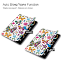 Miniatyrbillede 2 af 7: Til iPad Pro 11 (2024) Etui Tre-fold Stativ Tablet Cover - Butterflies Multicolor