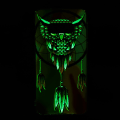Pikkukuva 4 / 5: Luminous Glow Pattern Printing TPU Case for Samsung Galaxy S10e - Owl Dream Catcher Black