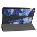 Pikkukuva 2 / 8: Apple iPad 10.2 2021/2020/2019 Kuvio PU-kolminkertainen teline -tablettikotelo - abstrakti Multicolor