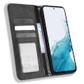 Miniatyrbillede 8 af 8: Wallet Stand Flip-telefonetui til Samsung Galaxy A54 5G - Sort Black