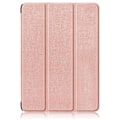 Pikkukuva 2 / 10: Kolminkertainen telinekotelo iPad 10.9 (2022) -tabletin suojukselle - ruusukulta Pink gold