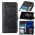 Miniatyrbillede 1 af 9: Crazy Horse Pung Standetui til Samsung Galaxy A21s - Sort Black