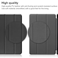 Miniatyrbillede 3 af 11: Nokia T21 Tri-fold Stand Wake/Sleep Cover Tablet-etui - Sort Black