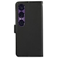 Miniatyrbild 2 av 7: ABEEL För Sony Xperia 1 VII Fodral Plånboksfodral Skal Telefonfodral RFID-blockerande Svart