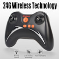 Miniatyrbillede 6 af 11: Radiostyret helikopter Smart Altitude Hold RC 2.4G Trådløs Legering 2 Batterier Black