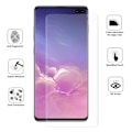 Miniatyrbillede 4 af 5: Samsung Galaxy S10 Plus HAT PRINCE Full Size Screen Protector Transparent