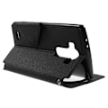 Pikkukuva 4 / 9: ROAR KOREA Diary View Window fodral till LG G4 Black