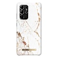 Pikkukuva 1 / 4: iDeal Of Sweden Samsung Galaxy S22 Ultra Case - Carrara Gold White