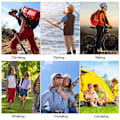 Miniatyrbillede 4 af 7: Outdoor Portable Raincoat Scenic Spot Hedging Disposable Yellow one size