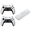 Pikkukuva 1 / 10: Game Stick 4K Dual 2.4G langattomat peliohjaimet ja 128G 30000+ Games for TV White