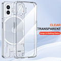 Miniatyrbillede 2 af 6: For Nothing Phone (2) + Akryl anti-drop telefonetui Transparent