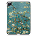 Pikkukuva 3 / 8: Apple iPad Pro 11 (2020) Slim fit tri-fold fodral - Peach Blossom Green