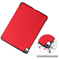 Miniatyrbilde 8 av 9: Etui for iPad Air 13 (2024) - Tri-fold Stativ Tablettdeksel - Rød Red