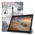 Miniatyrbild 1 av 8: Tri-fold Fodral till Lenovo Tab E10 - Eiffel Tower multifärg