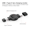 Pikkukuva 4 / 11: Kellosarjan + Samsungin laturi USB-C+USB-liitännällä Black