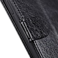 Miniatyrbillede 4 af 9: Crazy Horse Pung Standetui til Samsung Galaxy A21s - Sort Black