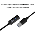 Miniatyrbild 3 av 7: 8 M VR Oculus Quest USB 3.0 Kabel USB C to A High-Speed Data Transfer Svart