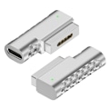 Miniatyrbild 1 av 5: Kompatibel med MagSafe 2 till USB-C för MacBook Converter Silver
