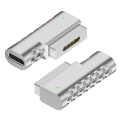 Miniatyrbilde 1 av 5: Kompatibel med MagSafe 2 til USB-C for MacBook Converter Silver