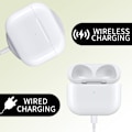 Miniatyrbilde 7 av 8: Laderetui for AirPods 3 med innebygd 620mAh batteri White